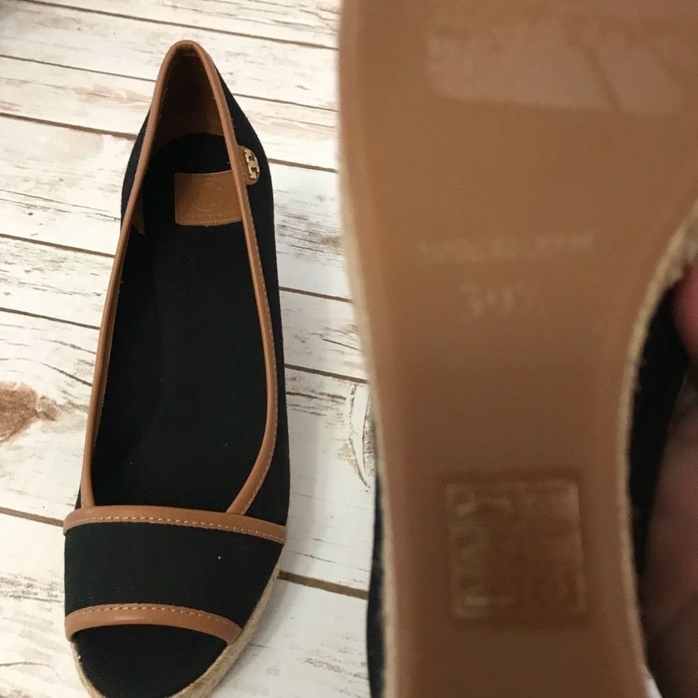 New Tory Burch Majorca Logo Wedge B4-50* - Picture 5 of 6